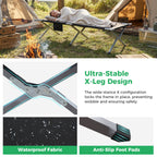 Ainfox camping cot camping bed