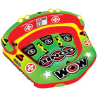 WOW Watersports Bingo 1-3 Person Cockpit Ski Tube w Foam Handles
