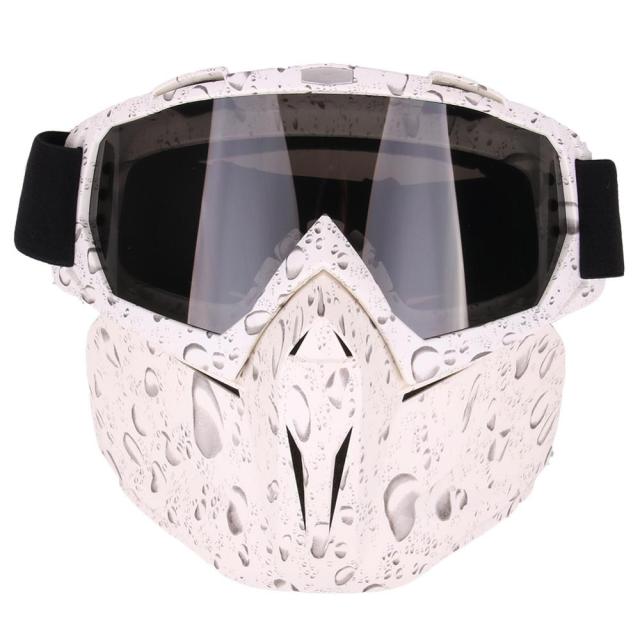 Men Women Ski Snowboard Snowmobile Goggles Snow Winter Windproof Skiing Glasses Motocross Sunglasses with Face Mask