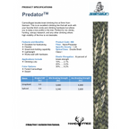 8mm Predator™ Rope-By The Foot/Spool