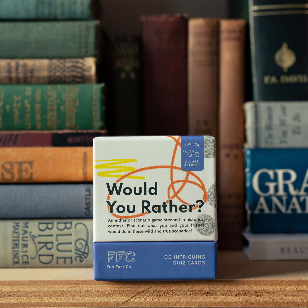 Would You Rather (From History) Card Game