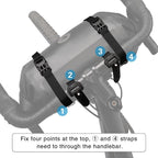 Bicycle Bag Waterproof Big Capacity Handlebar Bag 2 Piece Front Tube Cycling Bag  Bike Accessories Bike Bag Waterproof Bike Handlebar Bag Bicycle For Sport Bicycle Cycling Accessories