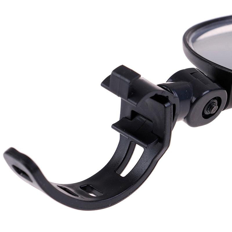 2Pcs Bicycle Mirror Universal Handlebar Rearview Mirror 360 Degree Rotate For Bike Bicycle Cycling Accessories Wide Angle Convex Mirror Adjustable Rotatable Handlebar For Mountain Bike Off Road Bike and Fixed Gear Bike Handlebars
