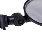 2Pcs Bicycle Mirror Universal Handlebar Rearview Mirror 360 Degree Rotate For Bike Bicycle Cycling Accessories Wide Angle Convex Mirror Adjustable Rotatable Handlebar For Mountain Bike Off Road Bike and Fixed Gear Bike Handlebars